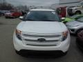 2011 White Platinum Tri-Coat Ford Explorer Limited 4WD  photo #2