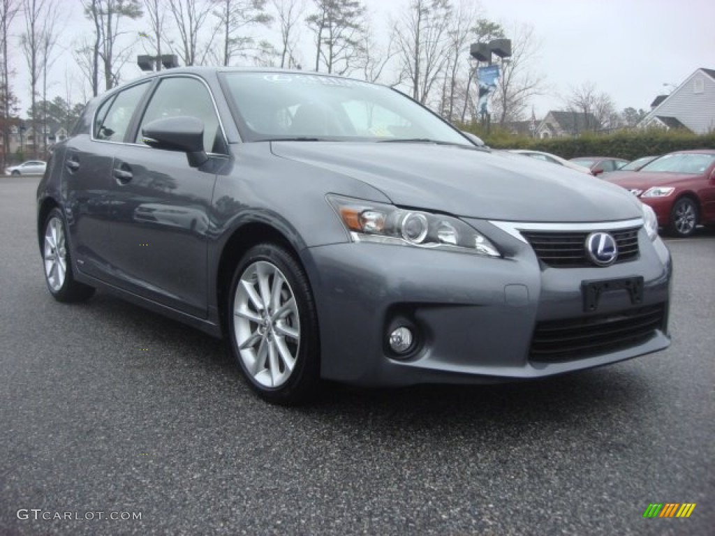 Nebula Gray Pearl 2012 Lexus CT 200h Hybrid Premium Exterior Photo #77117192