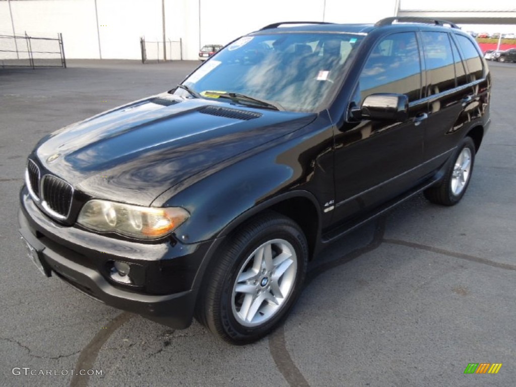 Jet Black 2005 BMW X5 4.4i Exterior Photo #77117252