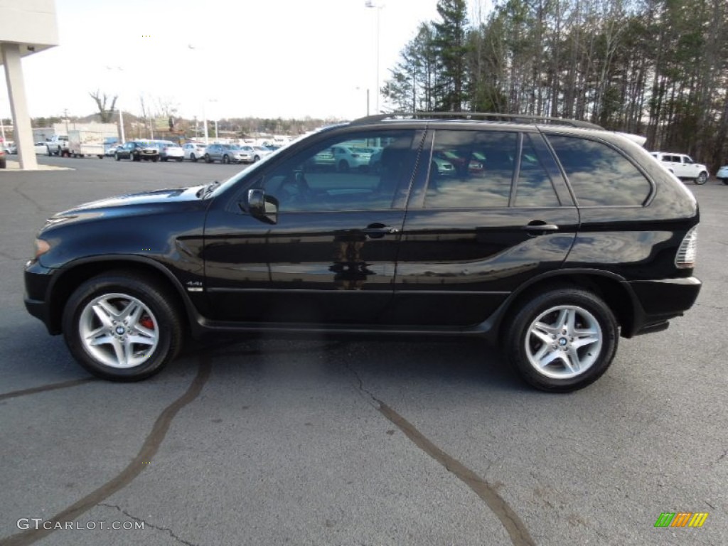 Jet Black 2005 BMW X5 4.4i Exterior Photo #77117264