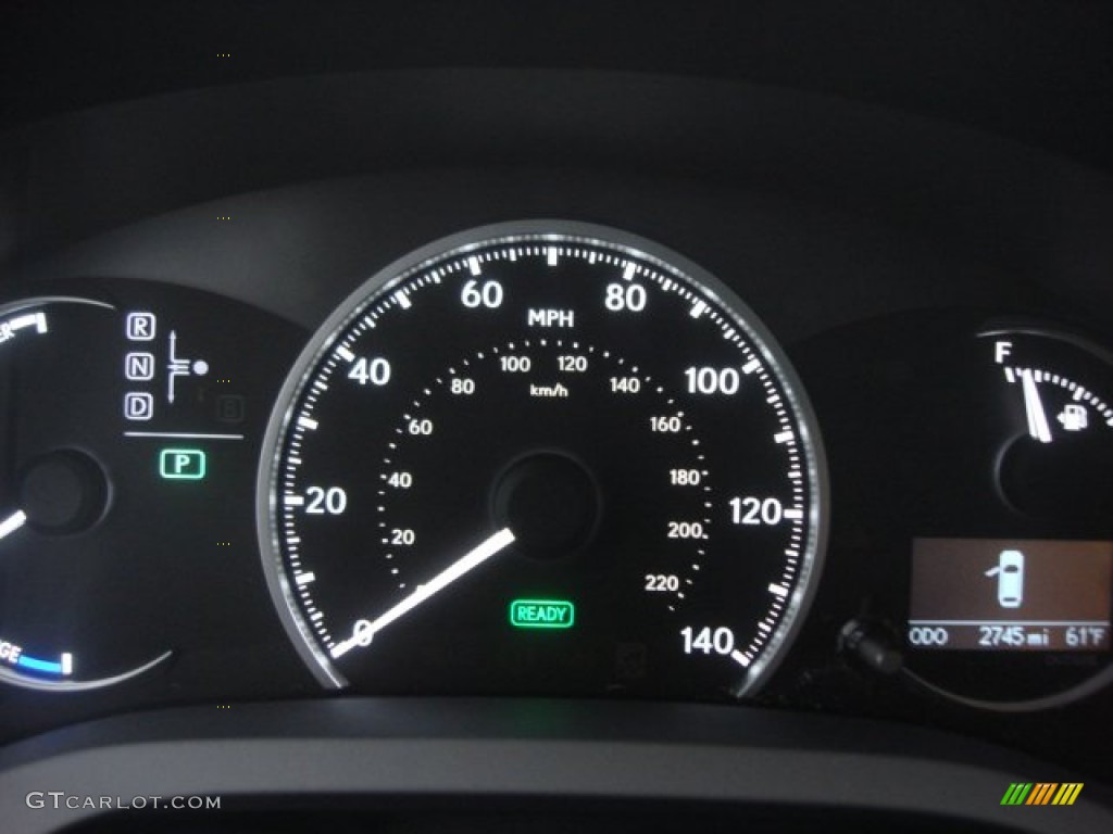 2012 Lexus CT 200h Hybrid Premium Gauges Photo #77117486