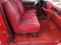 Red 1995 Dodge Ram 2500 SLT Regular Cab 4x4 Interior Color