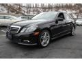 Front 3/4 View of 2011 E 350 4Matic Sedan