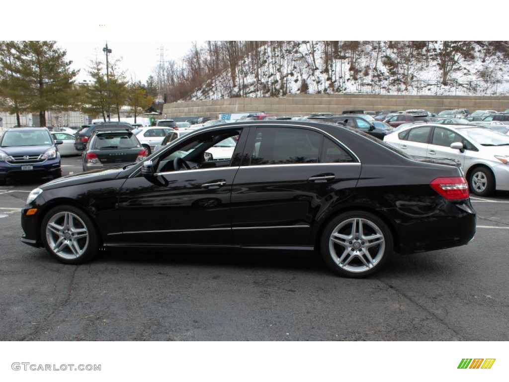 Black 2011 Mercedes-Benz E 350 4Matic Sedan Exterior Photo #77118590