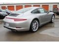 2013 Platinum Silver Metallic Porsche 911 Carrera 4S Coupe  photo #9