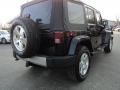 2009 Black Jeep Wrangler Unlimited Sahara 4x4  photo #3