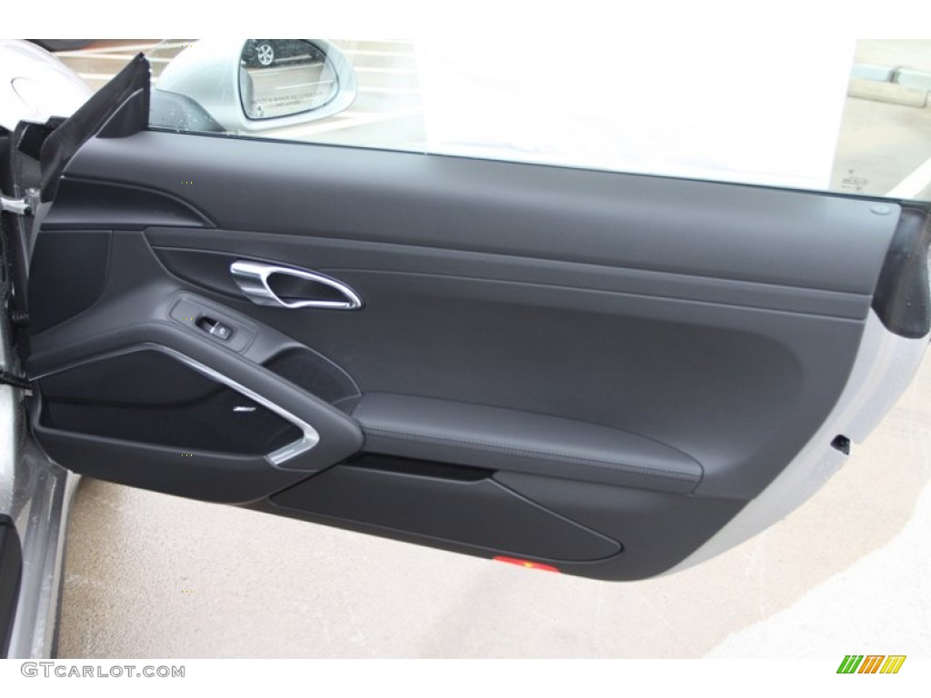 2013 Porsche 911 Carrera 4S Coupe Black Door Panel Photo #77119911