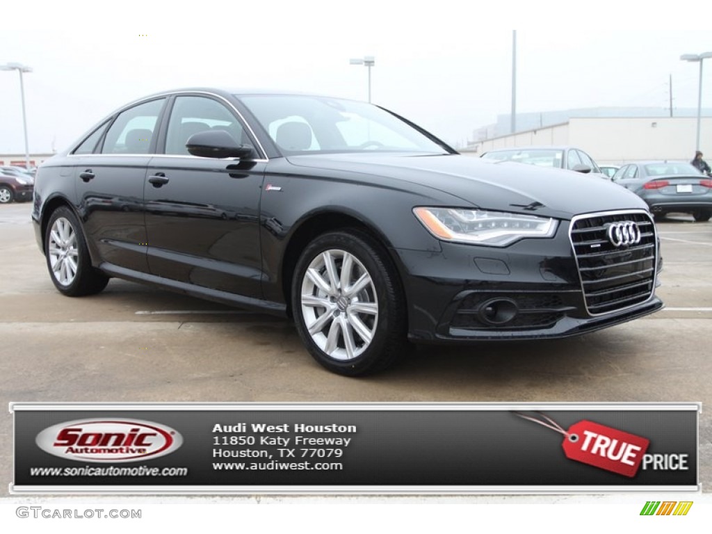 Phantom Black Pearl Effect Audi A6