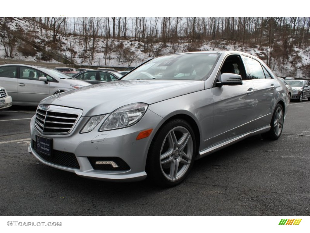 Iridium Silver Metallic 2011 Mercedes-Benz E 350 4Matic Sedan Exterior Photo #77120085