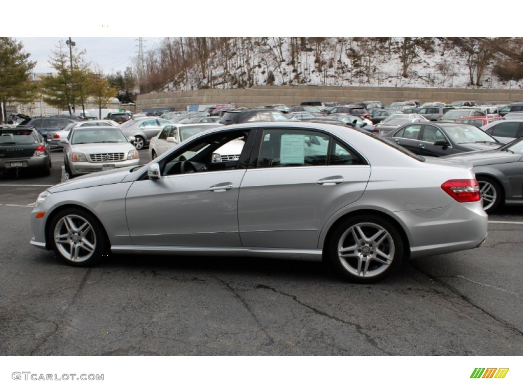 Iridium Silver Metallic 2011 Mercedes-Benz E 350 4Matic Sedan Exterior Photo #77120123