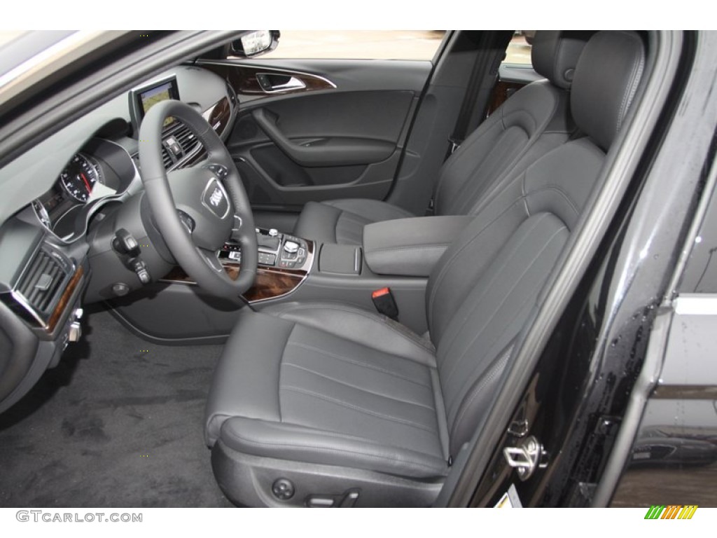 2013 Audi A6 3.0T quattro Sedan Front Seat Photo #77120294