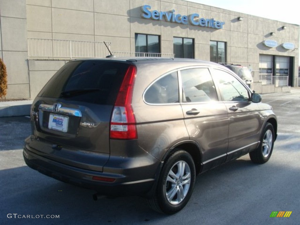 2010 CR-V EX-L AWD - Urban Titanium Metallic / Ivory photo #4