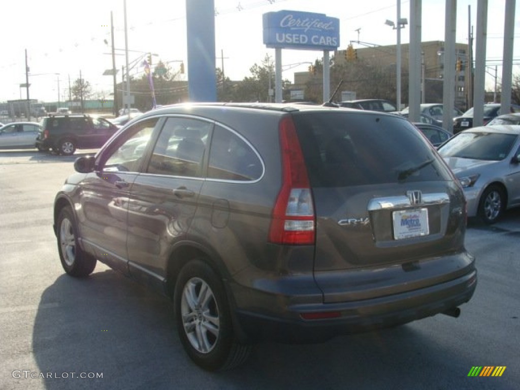 2010 CR-V EX-L AWD - Urban Titanium Metallic / Ivory photo #6