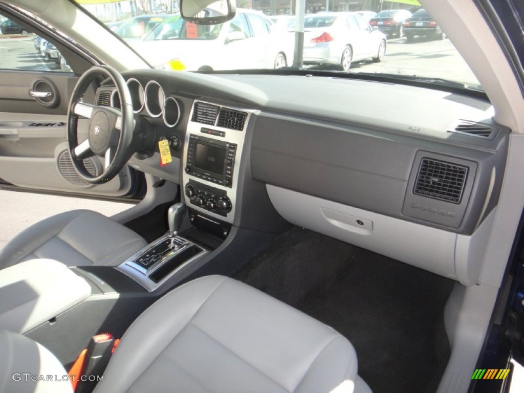 2006 Charger R/T - Midnight Blue Pearl / Dark Slate Gray/Light Slate Gray photo #17