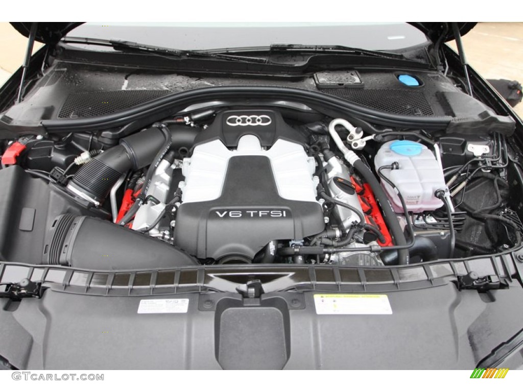 2013 Audi A6 3.0T quattro Sedan 3.0 Liter FSI Supercharged DOHC 24-Valve VVT V6 Engine Photo #77120580