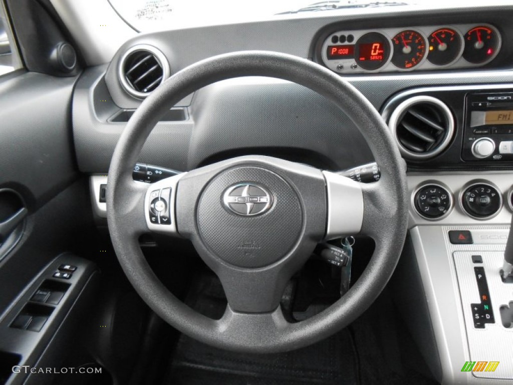2009 Scion xB Standard xB Model Dark Gray Steering Wheel Photo #77120603