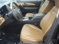2011 Lincoln MKX Canyon/Charcoal Black Interior Front Seat Photo