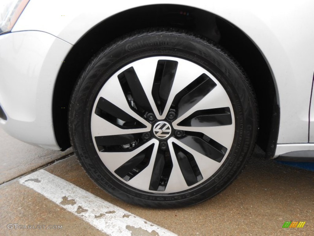 2013 Volkswagen Jetta Hybrid SEL Premium Wheel Photo #77121021