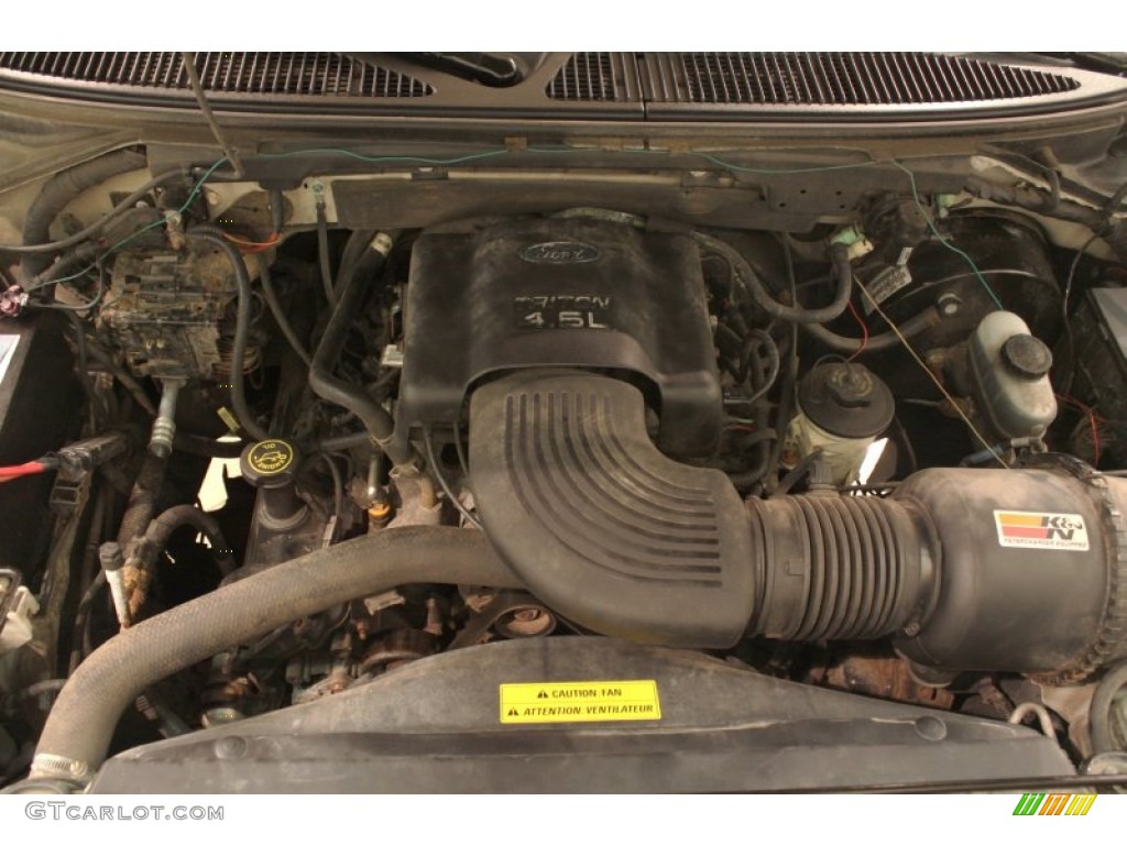 2000 Ford F150 XLT Extended Cab 4.6 Liter SOHC 16-Valve Triton V8 Engine Photo #77121059