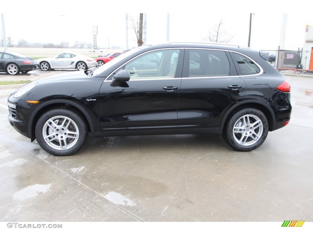 Black 2013 Porsche Cayenne S Hybrid Exterior Photo #77121136