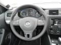 Titan Black Steering Wheel Photo for 2013 Volkswagen Jetta #77121182