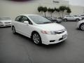 Taffeta White - Civic LX Sedan Photo No. 6