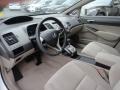 Taffeta White - Civic LX Sedan Photo No. 7