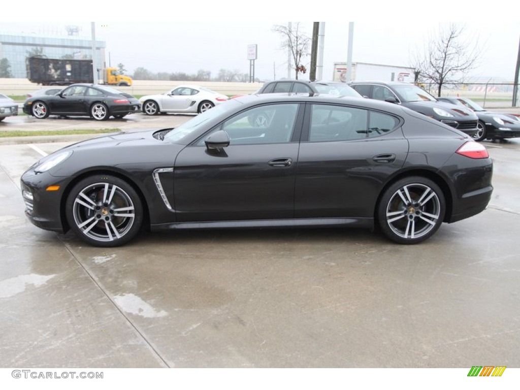 Carbon Grey Metallic 2013 Porsche Panamera V6 Exterior Photo #77121792