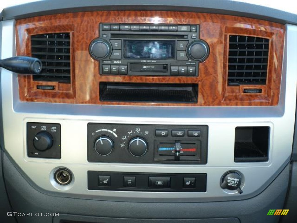 2007 Ram 1500 Laramie Quad Cab 4x4 - Inferno Red Crystal Pearl / Medium Slate Gray photo #11