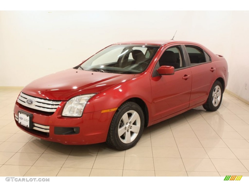 Redfire Metallic 2009 Ford Fusion SE Exterior Photo #77122166
