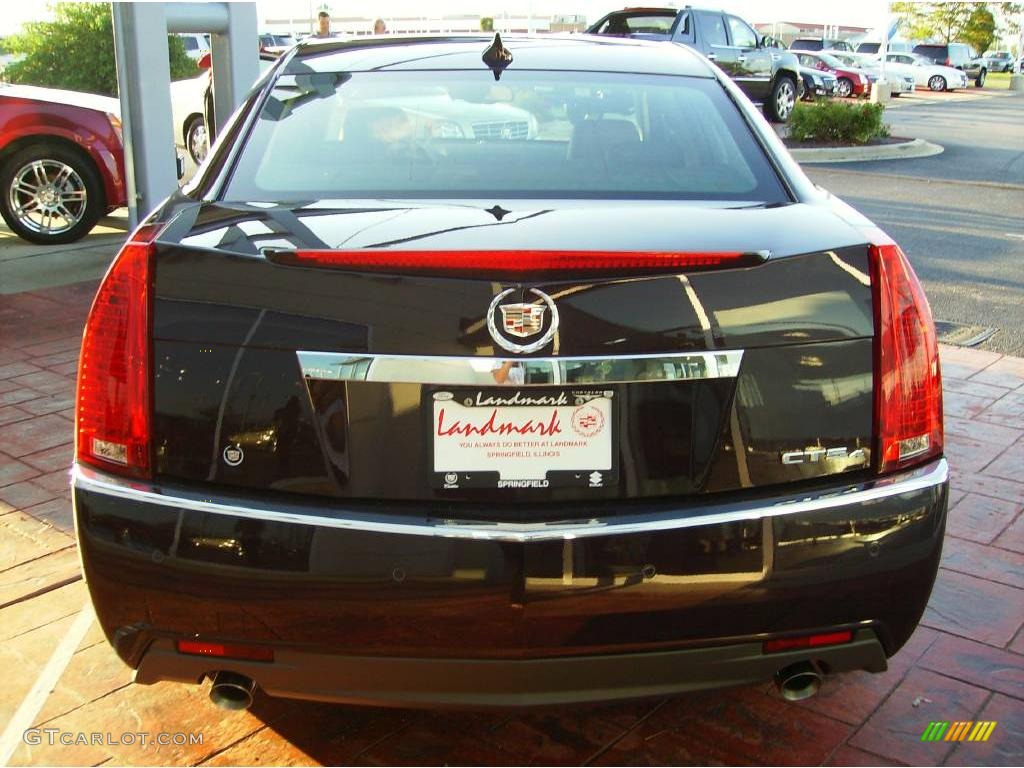 2009 CTS 4 AWD Sedan - Black Cherry / Ebony photo #5