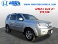 Alabaster Silver Metallic 2010 Honda Pilot EX 4WD
