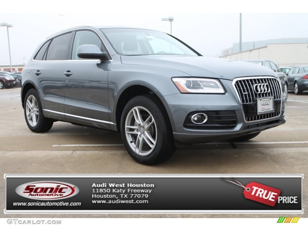 2013 Q5 2.0 TFSI quattro - Monsoon Gray Metallic / Black photo #1