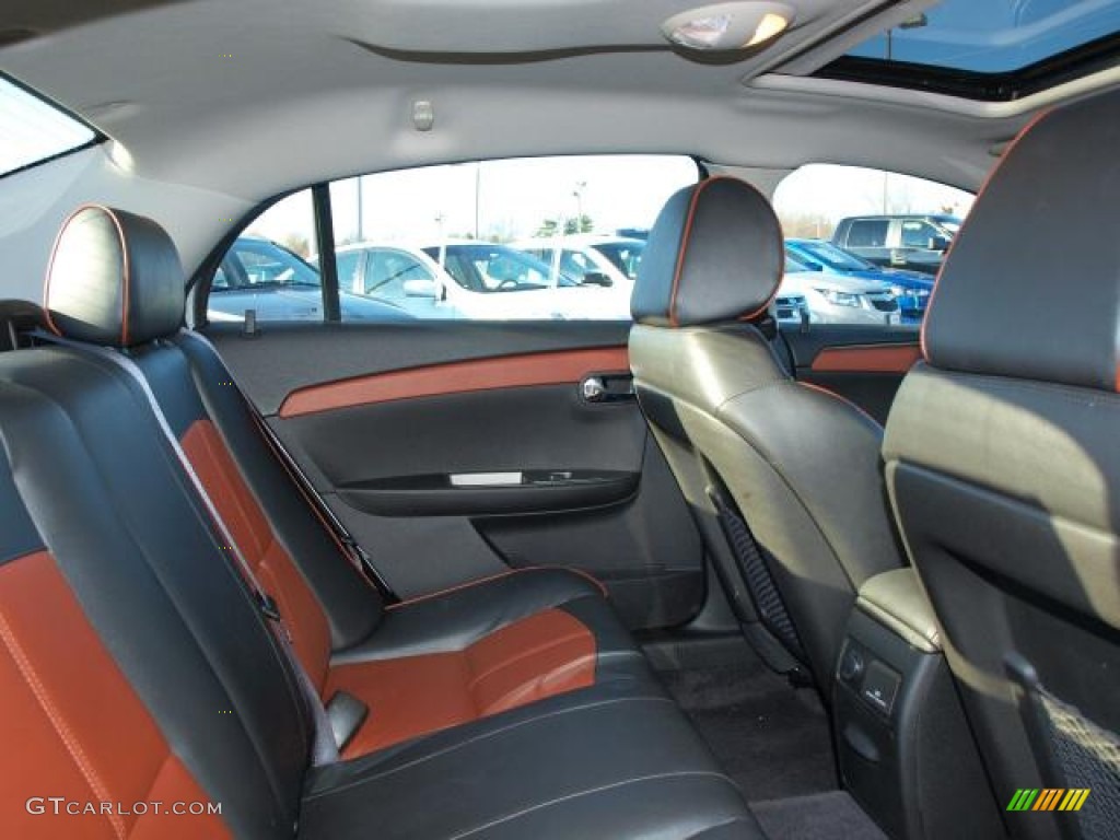 2012 Chevrolet Malibu LTZ Rear Seat Photo #77122454
