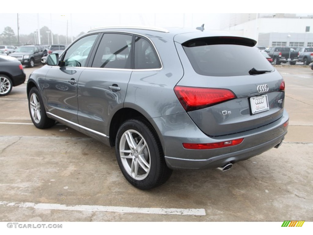 2013 Q5 2.0 TFSI quattro - Monsoon Gray Metallic / Black photo #7