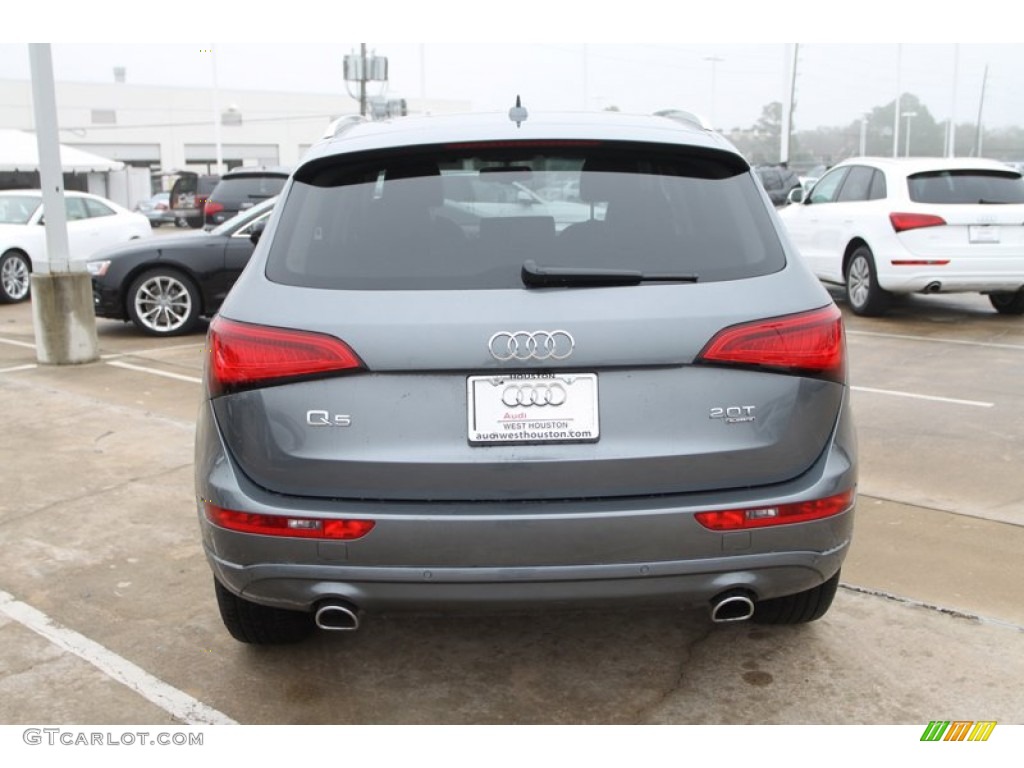 2013 Q5 2.0 TFSI quattro - Monsoon Gray Metallic / Black photo #8