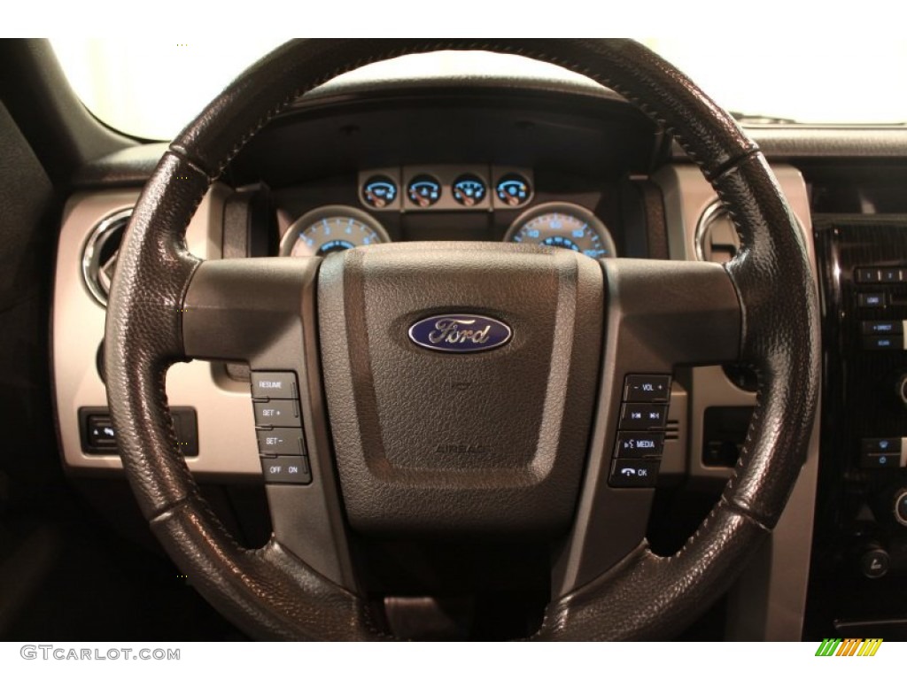 2010 F150 FX4 SuperCab 4x4 - Tuxedo Black / Black photo #8