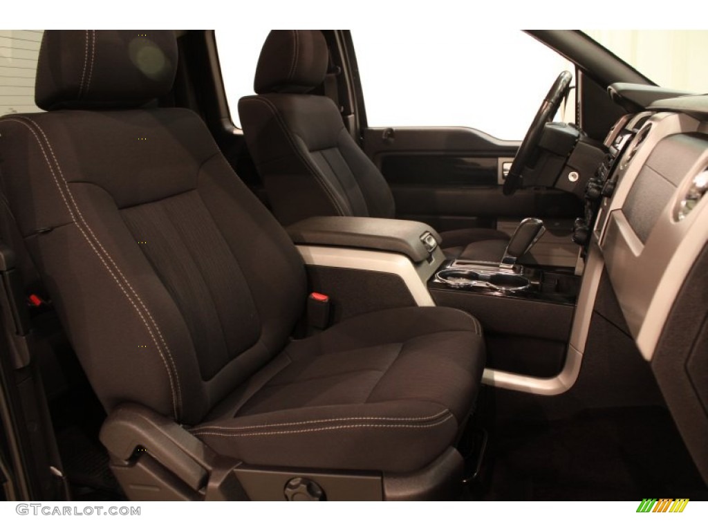 2010 F150 FX4 SuperCab 4x4 - Tuxedo Black / Black photo #12
