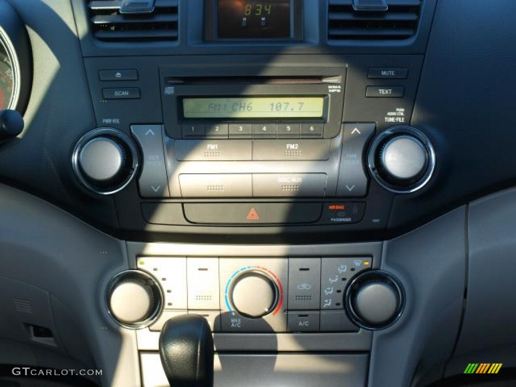 2009 Highlander V6 - Blue Streak Metallic / Ash photo #12