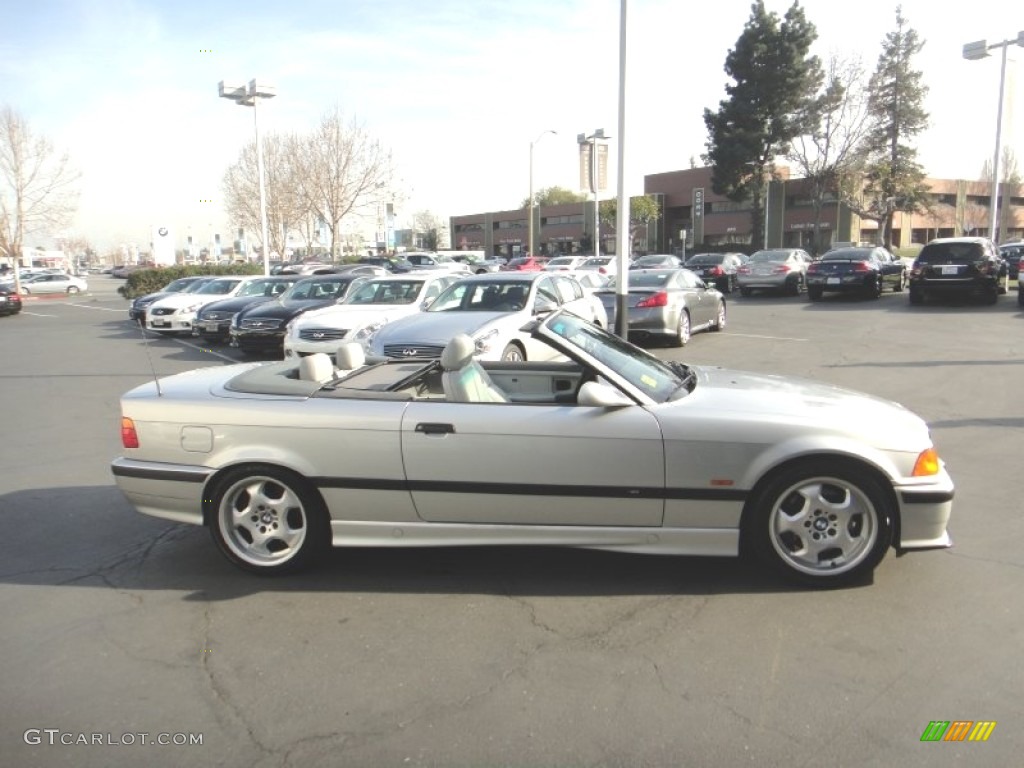 Titanium Silver Metallic 1999 BMW M3 Convertible Exterior Photo #77122886