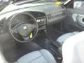 Gray 1999 BMW M3 Convertible Interior Color