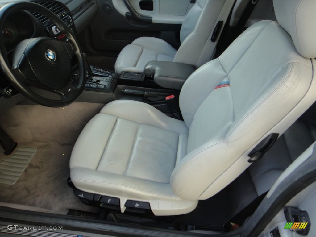 Gray Interior 1999 BMW M3 Convertible Photo #77123346