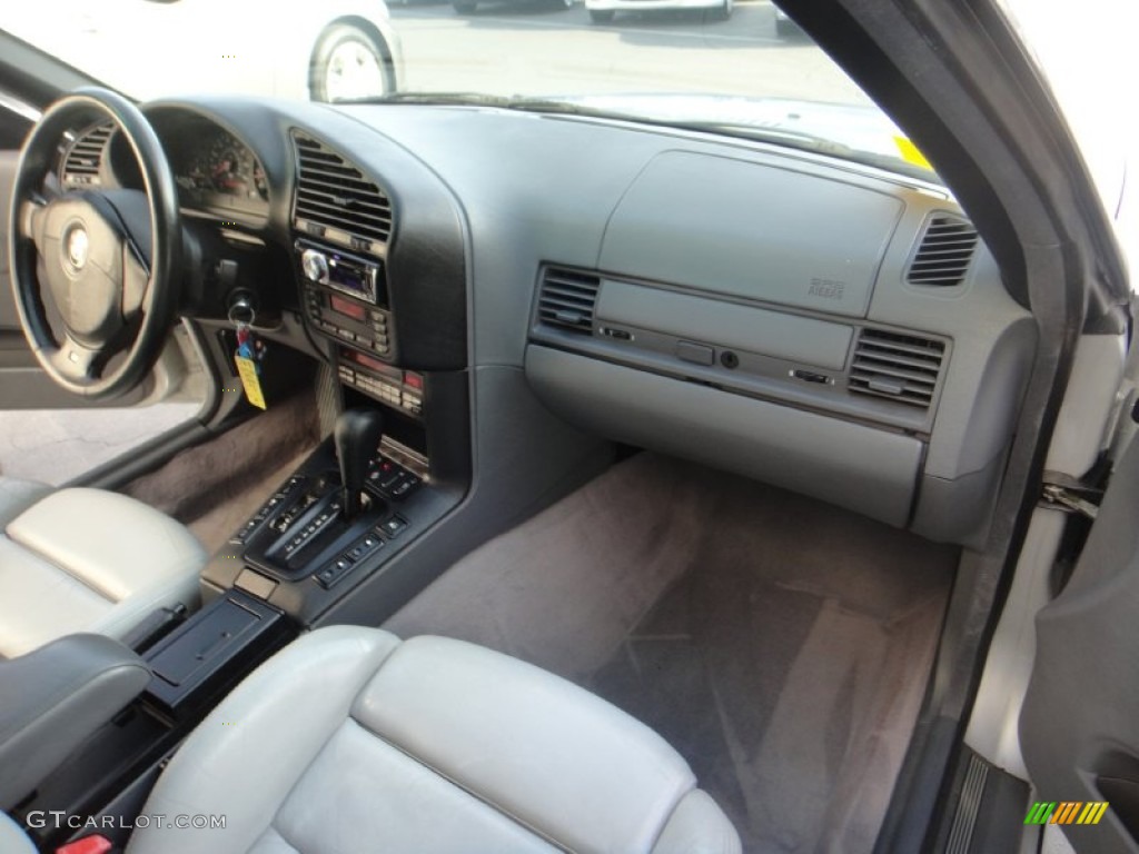 1999 BMW M3 Convertible Gray Dashboard Photo #77123369