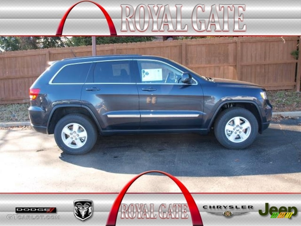 2013 Grand Cherokee Laredo 4x4 - Maximum Steel Metallic / Black photo #1