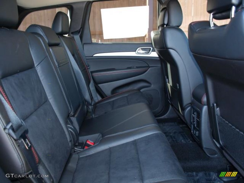 2013 Grand Cherokee Trailhawk 4x4 - Bright Silver Metallic / Trailhawk Black/Red Stitching photo #4