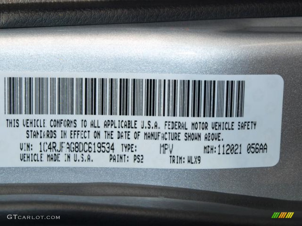 2013 Grand Cherokee Trailhawk 4x4 - Bright Silver Metallic / Trailhawk Black/Red Stitching photo #8