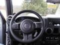 Black 2013 Jeep Wrangler Sport 4x4 Steering Wheel