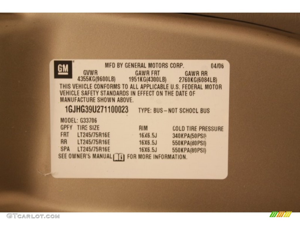 2007 Savana Van LS 3500 Passenger - Sand Beige Metallic / Neutral photo #24