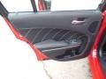 Black 2013 Dodge Charger R/T Plus AWD Door Panel