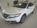 White Diamond Pearl 2013 Honda Crosstour EX-L V-6 Exterior